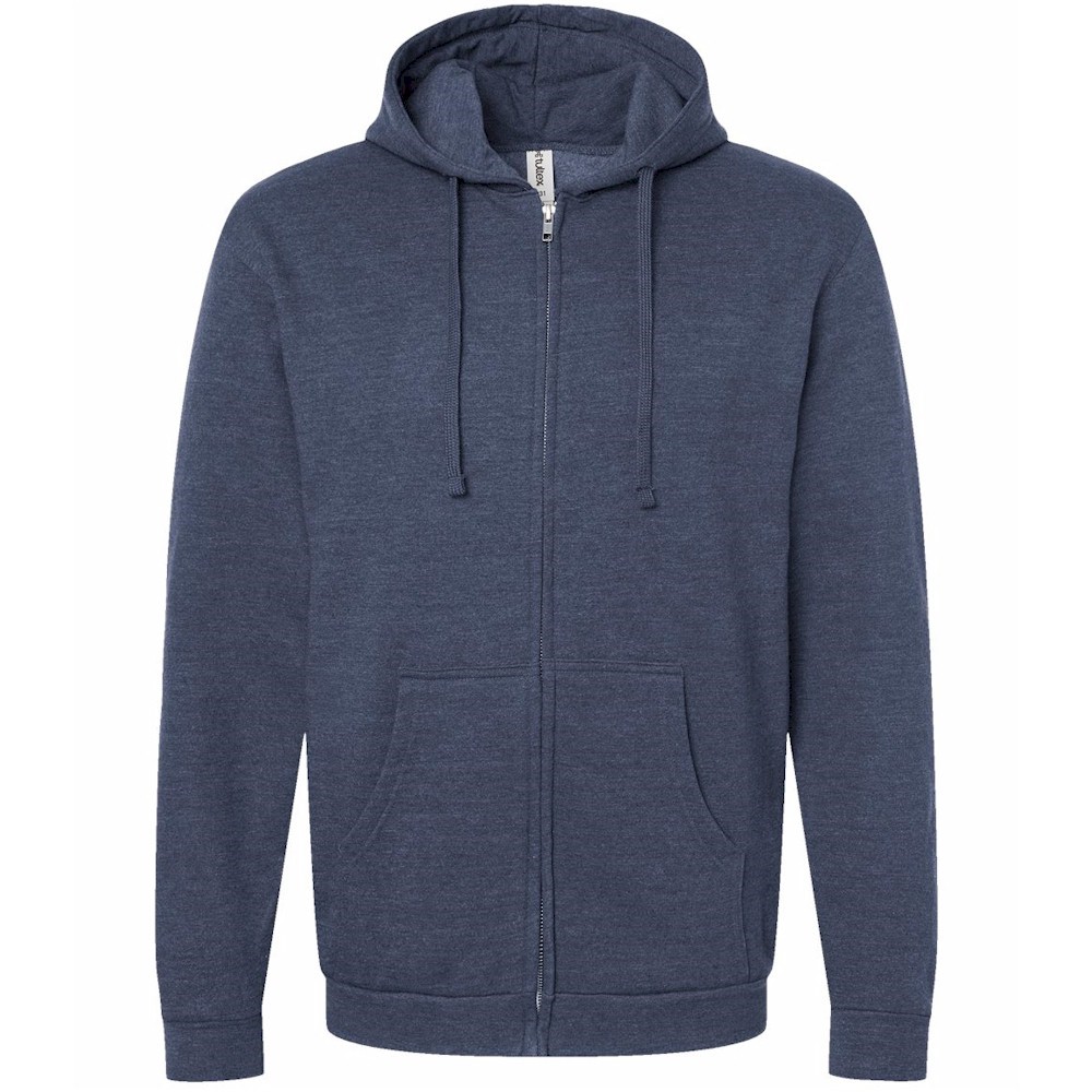 Tultex - Unisex Full-Zip Hooded Sweatshirt